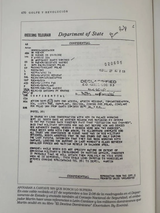 Bosch, la CIA, Duvalier y el golpe de Estado de 1963 Bosch, la CIA, Duvalier y el golpe de Estado de 1963