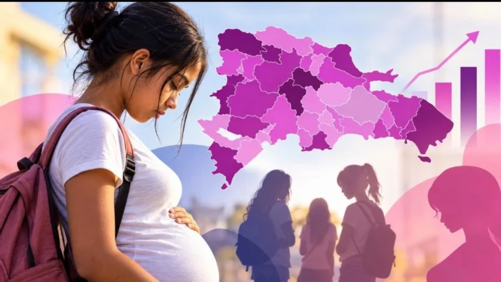 Embarazos en adolescentes representan el 20.05 % de los registrados en República Dominicana hasta junio de 2026 Embarazos en adolescentes representan el 20.05 % de los registrados en República Dominicana hasta junio de 2026