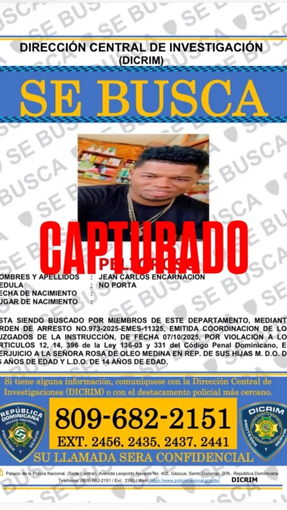 Capturan prófugo acusado de violar y embarazar a dos hermanas menores de edad
