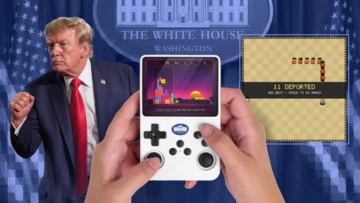 Tetris y Snake MAGA cuando Trump convierte la persecución de los migrantes en un videojuego Tetris y Snake MAGA cuando Trump convierte la persecución de los migrantes en un videojuego