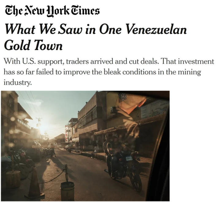 Trump saca oro de Venezuela a EEUU, pero las refinerías se niegan a procesarlo