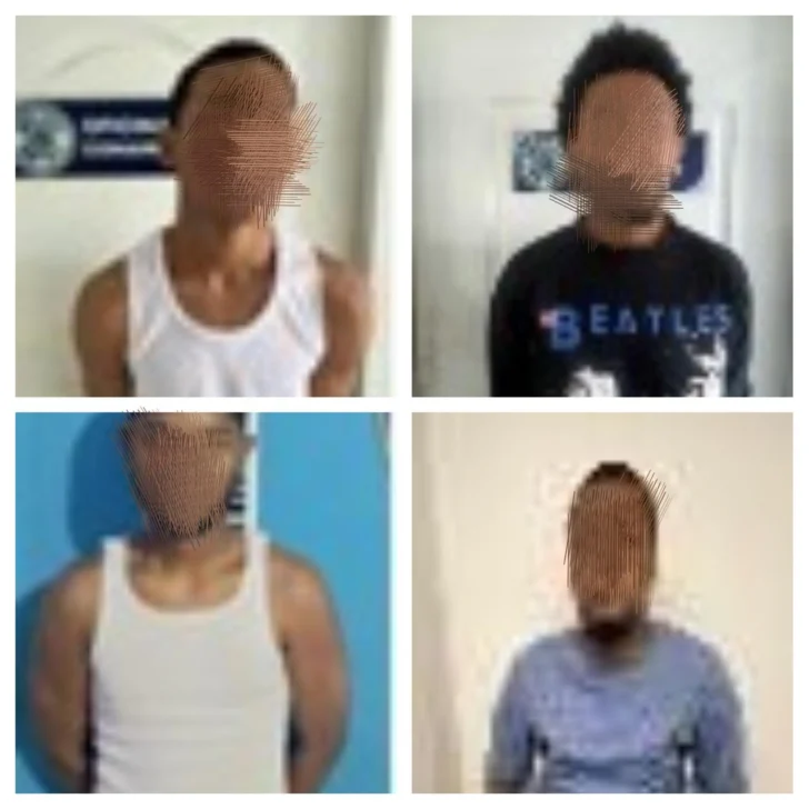 Policía apresa a tres hombres por presuntas estafas electrónicas y transferencias ilícitas
