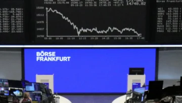 Las bolsas caen mientras Francia espera el veredicto de Moody’s sobre su deuda