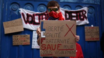 Francia: Miles de estudiantes protestan en reclamo de mejores condiciones