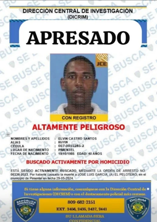 Se entrega de manera voluntaria un hombre buscado por homicidio ocurrido en Pimentel en 2024