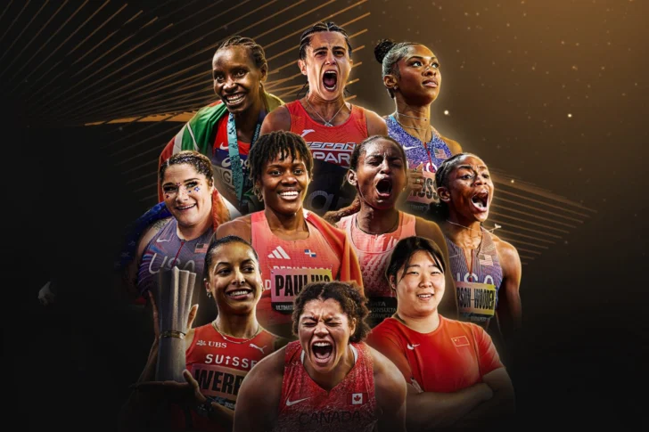 Marileidy Paulino es nominada a Atleta Mundial del Año 2026 junto a otras nueve atletas