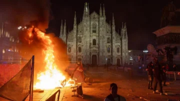 Italia desplegará 500 militares en Milán tras las protestas del fin de semana