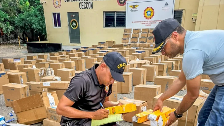 Autoridades decomisan más de 46 millones de medicamentos e insumos médicos en Santo Domingo Este