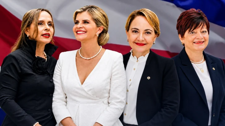 Tres mujeres dirigen en Costa Rica por primera vez los tres poderes del Estado
