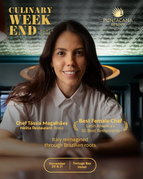 Puntacana Resort anuncia quinta edición de Culinary Weekend con chef brasileña Tássia Magalhães Puntacana Resort anuncia quinta edición de Culinary Weekend con chef brasileña Tássia Magalhães