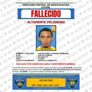 Muere en enfrentamiento con la Policía hombre buscado por muerte de joven enterrado en Nagua
