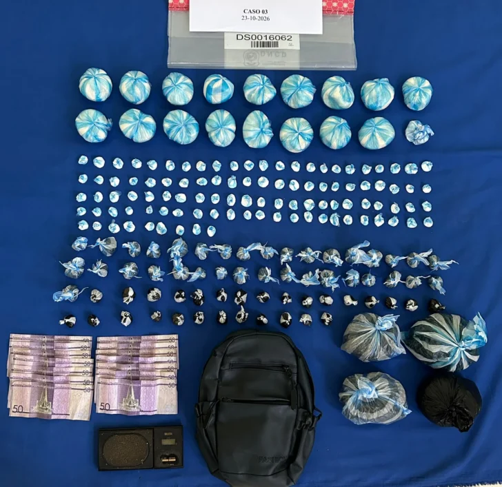 DNCD arresta a 11 personas y decomisa casi ocho kilos de presuntas drogas en el Distrito Nacional