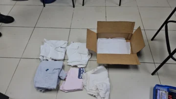 DNCD decomisa cinco prendas impregnadas de presunta cocaína que serían enviadas a Bélgica