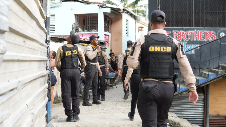DNCD decomisa 70.9 kilos de presuntas drogas y detiene a 180 personas en una semana