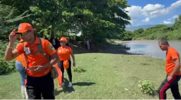 Defensa Civil busca en el río Yaque del Norte a menor desaparecida en Navarrete