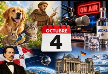 ¿Qué se celebra hoy en el mundo? Efemérides del 4 de octubre, hechos y conmemoraciones de esta fecha