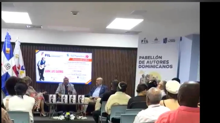 Presentan en la Feria del Libro de Santo Domingo segunda edición del libro “Juan Luis Guerra, compromiso y poesía” 