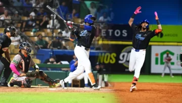 Tigres del Licey vencen 7-4 a los Toros del Este con jonrones de Estevan Florial y Kevin Alcántara