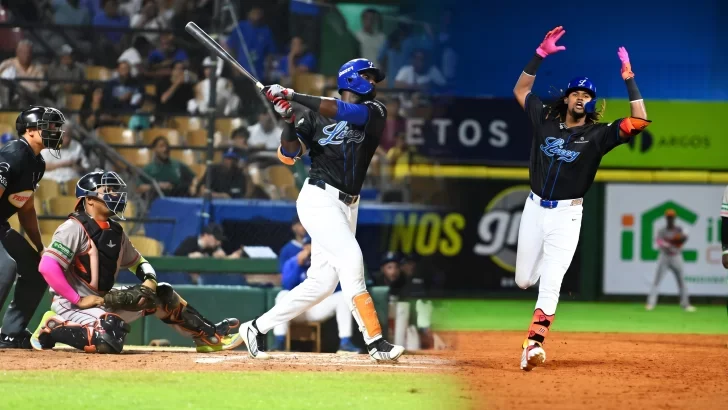 Tigres del Licey vencen 7-4 a los Toros del Este con jonrones de Estevan Florial y Kevin Alcántara