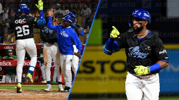 Licey blanquea 3-0 a las Estrellas con jonrón de tres carreras de Mel Rojas Jr. y se queda con el primer lugar