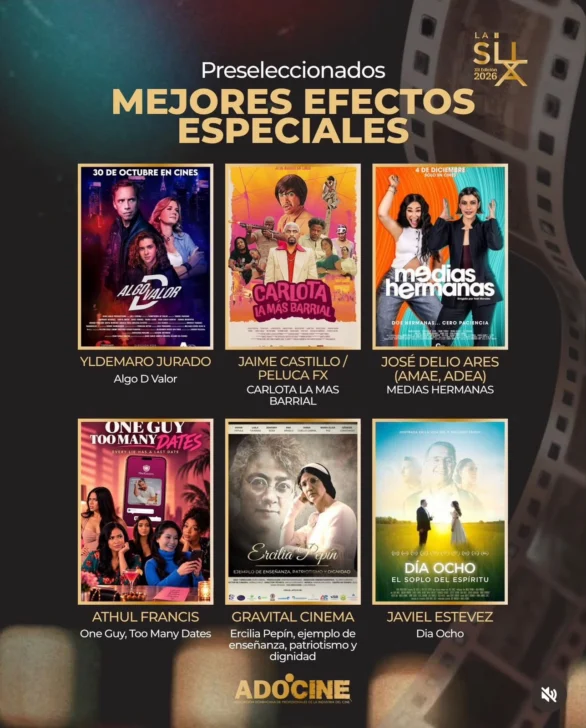 Premios La Silla 2026 preselecciona 22 largometrajes
