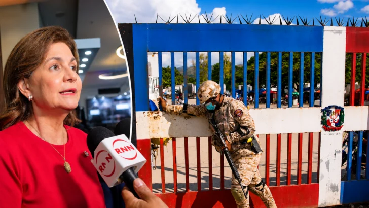 Raquel Peña sobre la seguridad fronteriza con Haití 