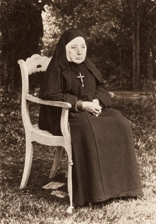 Retrato-sepia-de-una-monja-anciana-510x728 Beata Ángela María Truszkowska