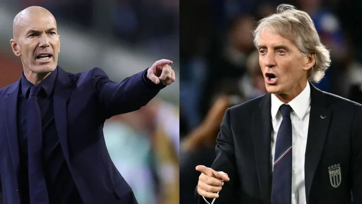 Francia e Italia clasifican gracias al sello ganador de Zidane y Mancini