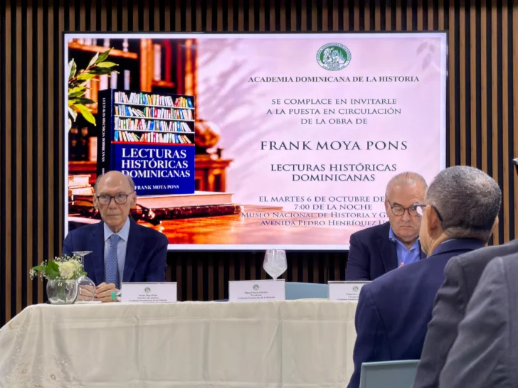 Presentación del libro Lecturas históricas dominicanas,  de Frank Moya Pons