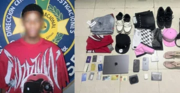 Policía apresa a hombre con artículos sustraídos de una vivienda en Barahona