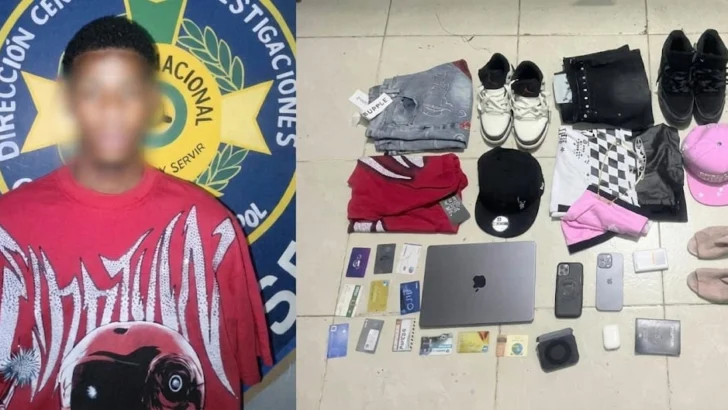 Policía apresa a hombre con artículos sustraídos de una vivienda en Barahona