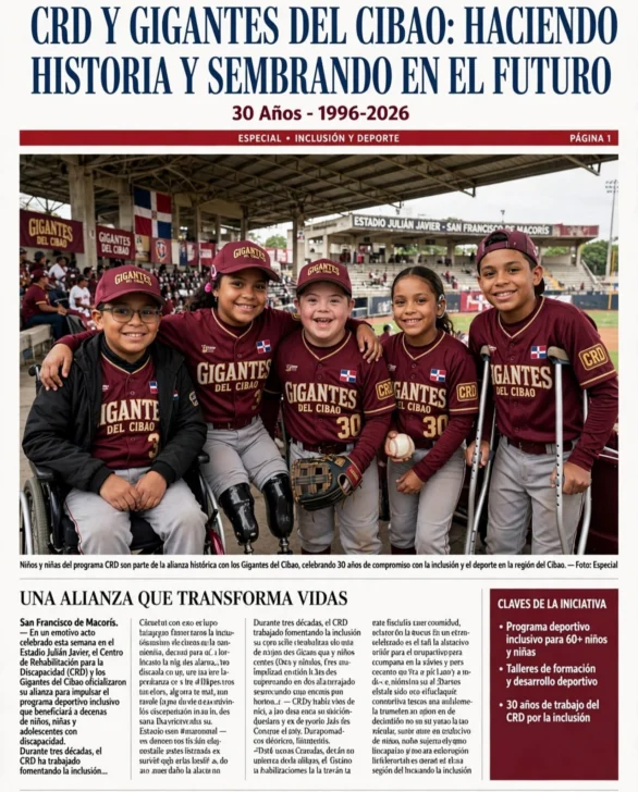 Gigantes del Cibao y el CRD: 30 años sembrando futuro