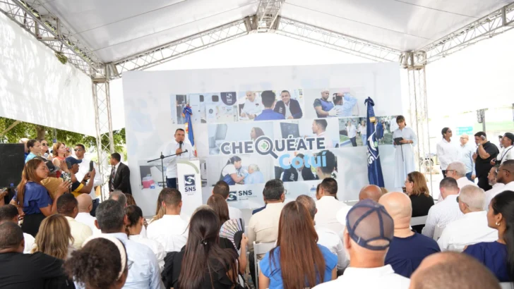 SNS desarrolla jornada de salud preventiva en Sánchez Ramírez