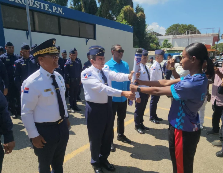 Antorcha de los Juegos Mundiales de Policías pasa por Mao rumbo a Puerto Plata Antorcha de los Juegos Mundiales de Policías pasa por Mao rumbo a Puerto Plata