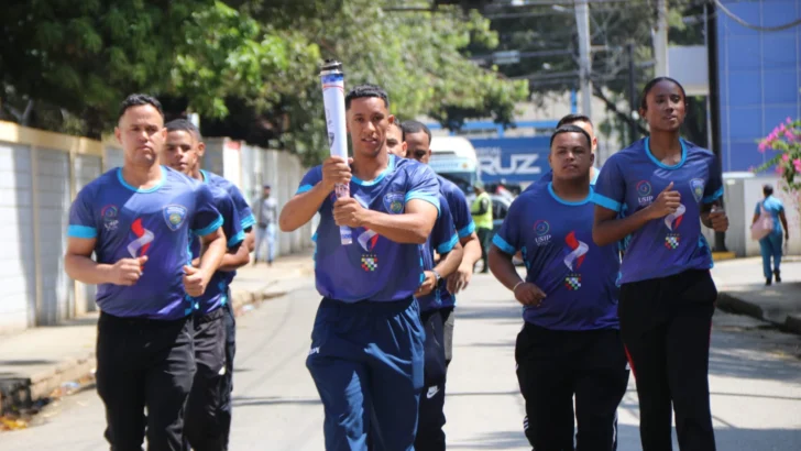 Antorcha de los Juegos Mundiales de Policías pasa por Mao rumbo a Puerto Plata