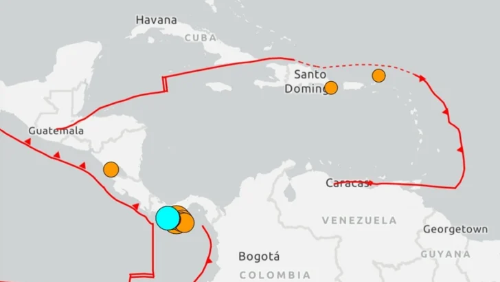 Otro terremoto sacude a Panamá, esta vez de magnitud 6.6 tras el mayor de 7.7