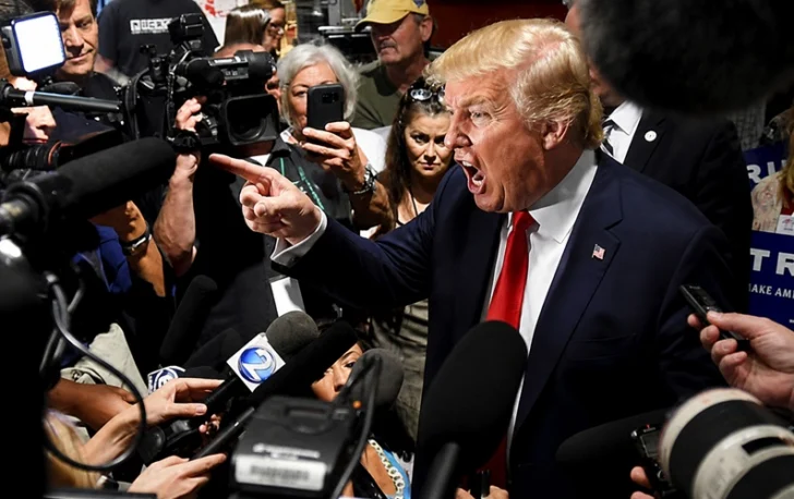 Trump llama 'repugnante' a periodista que cuestionó su estado de salud